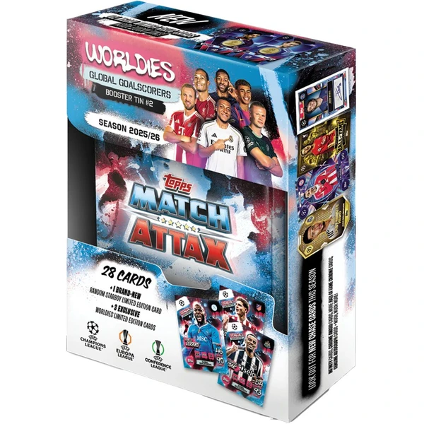 Futbalové karty Topps UCC Match Attax 2025/26 Booster Tin - Futbalové karty - Obrázok MKDJ000K01
