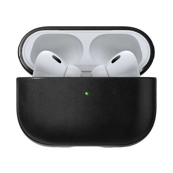 Nomad Modern Leather puzdro AirPods Pro 2. generácie čierne