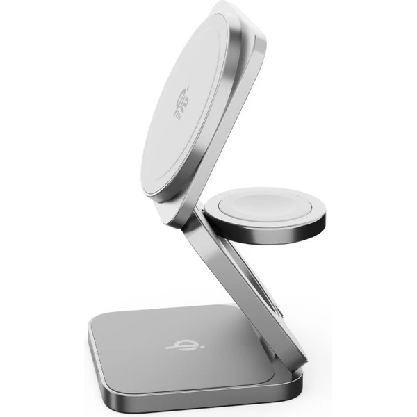 Cubenest SQ312 Ultra Qi2.2 (MagSafe) 3v1 nabíjačka (35W) sivá - Nabíjačky - Obrázok MO5I000K01