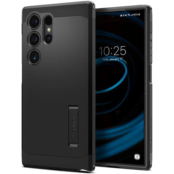 Spigen Tough Armor MagFit kryt Samsung Galaxy S24 Ultra čierny - Puzdra - Hlavný obrázok