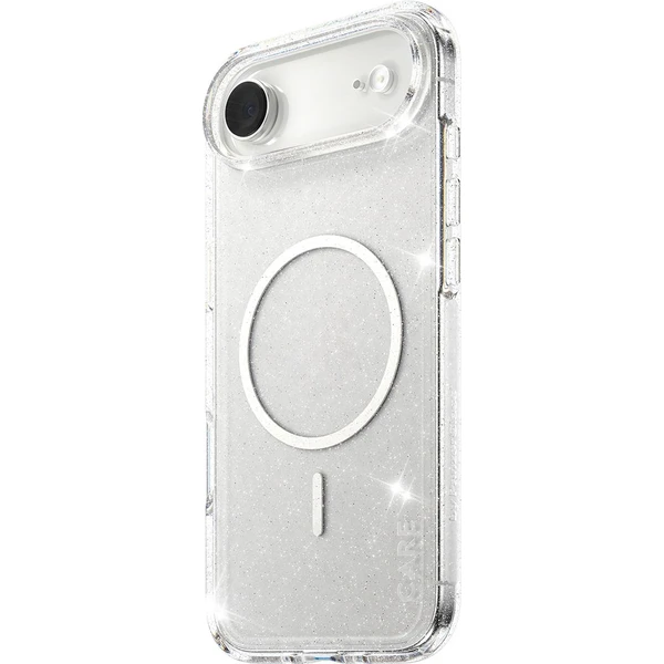PanzerGlass® CARE Star Lit kryt s MagSafe Apple iPhone Air trblietavý/biely - Puzdra - Hlavný obrázok