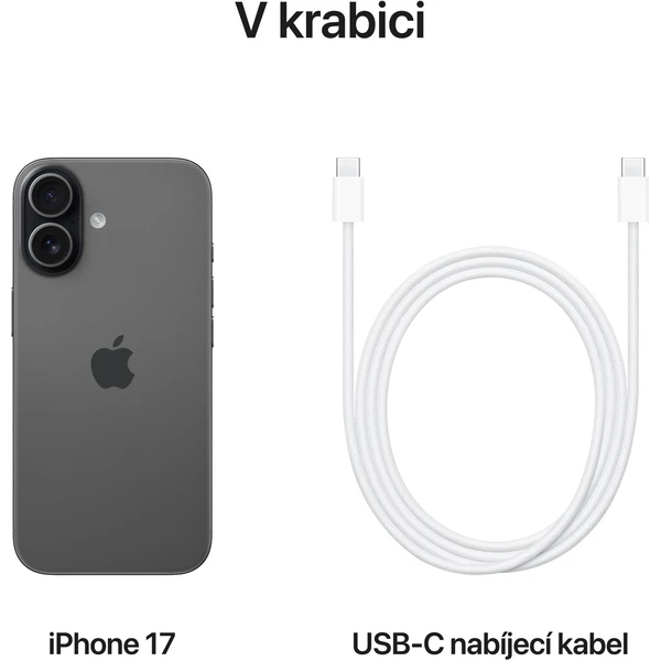 Apple iPhone 17 256GB čierny - Mobilné telefóny - Obrázok MPMH000K01