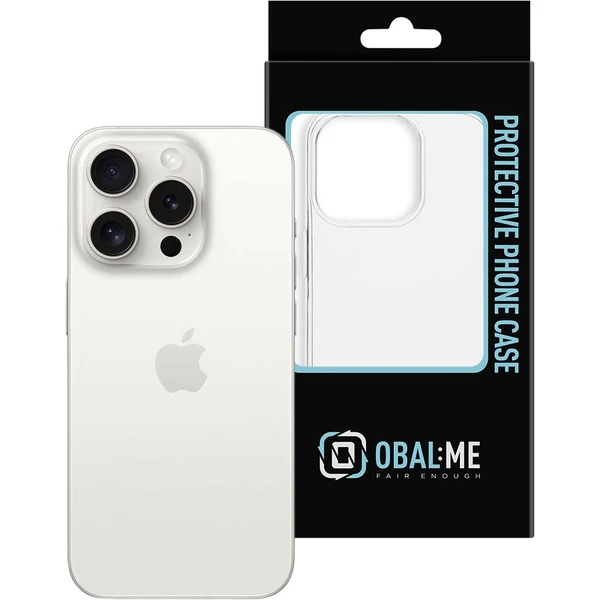 Obal:Me TPU Kryt pre Apple iPhone 15 Pre číry - Puzdra - Obrázok MPU0000L01