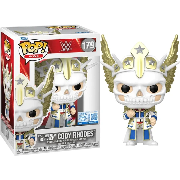 Funko POP! #179 WWE: WM40 - 'The American Nightmare' Cody Rhodes (Masked) - Funko POP! - Hlavný obrázok