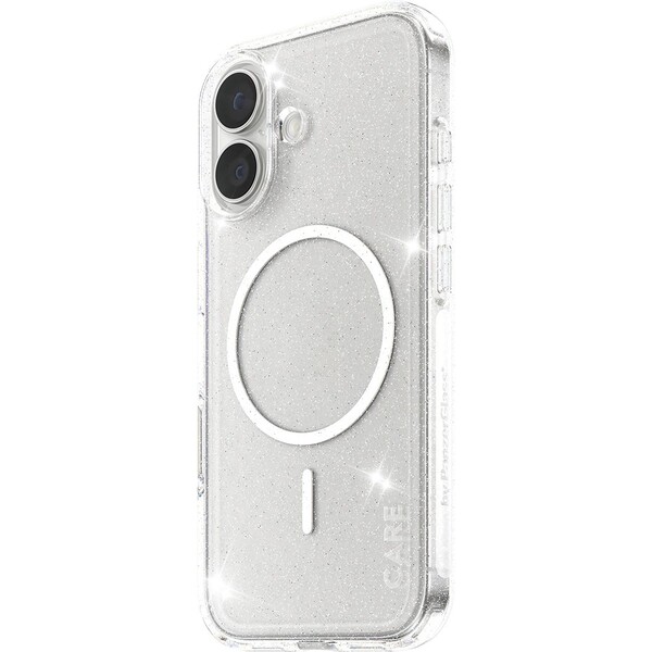E-shop PanzerGlass® CARE Star Lit kryt s MagSafe Apple iPhone 17 trblietavý/biely