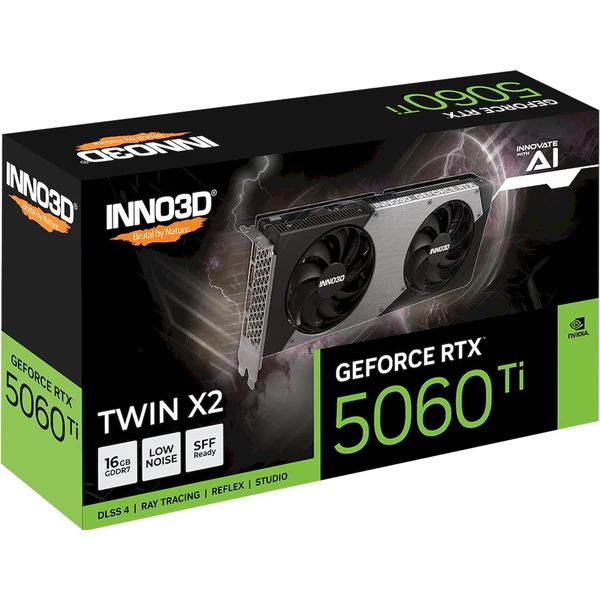 INNO3D NVIDIA GeForce RTX 5060 Ti Twin X2 - Grafické karty - Obrázok MQWH000K01