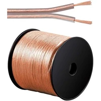 PremiumCord 2x 0,75mm2 kábel na prepojenie reprosústav 100m medený - Káble a redukcie