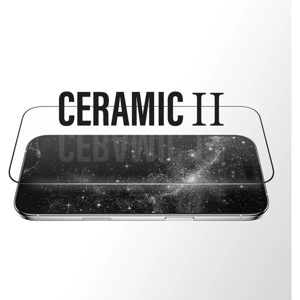 PanzerGlass® Ceramic II sklo Apple iPhone Air s inštalačným rámčekom - Ochranné fólie a sklo - Obrázok MSEH000K01