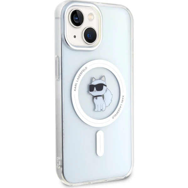 Karl Lagerfeld IML Chúpette MagSafe kryt iPhone 15 číry - Puzdra - Obrázok MSI8000601