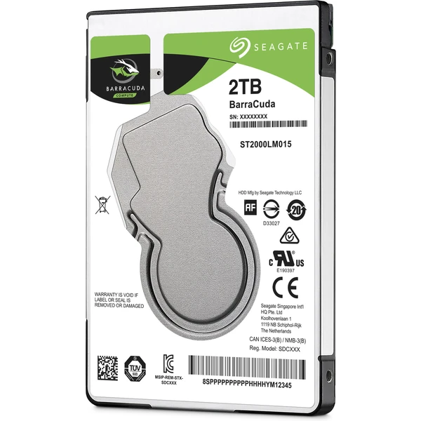 Seagate BarraCuda HDD 2,5" 2TB - Pevné disky - Obrázok MSKP600301