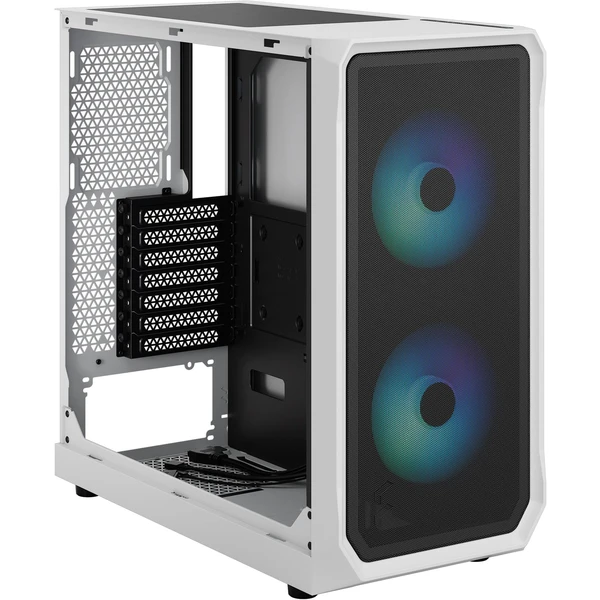Fractal Design Focus 2 RGB White TG Clear Tint - Počítačové skrine - Obrázok MT6A000601