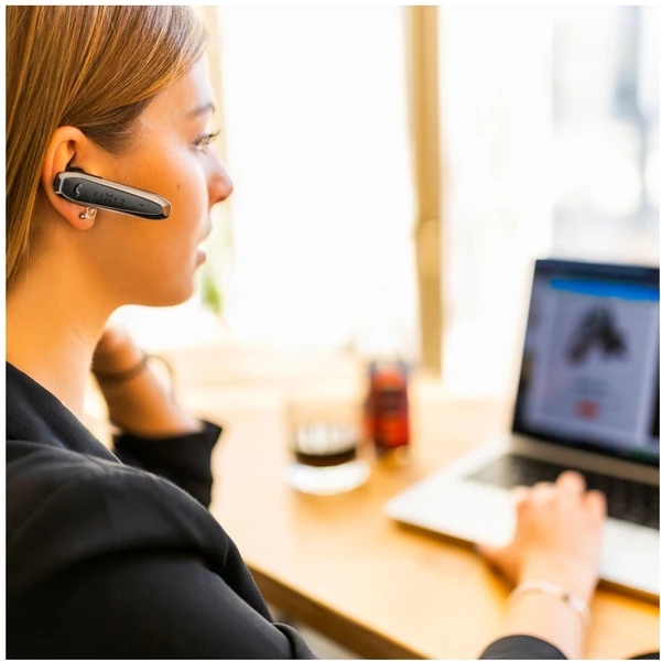 FIXED Talk bluetooth headset, čierny - Handsfree - Obrázok MUVO100501