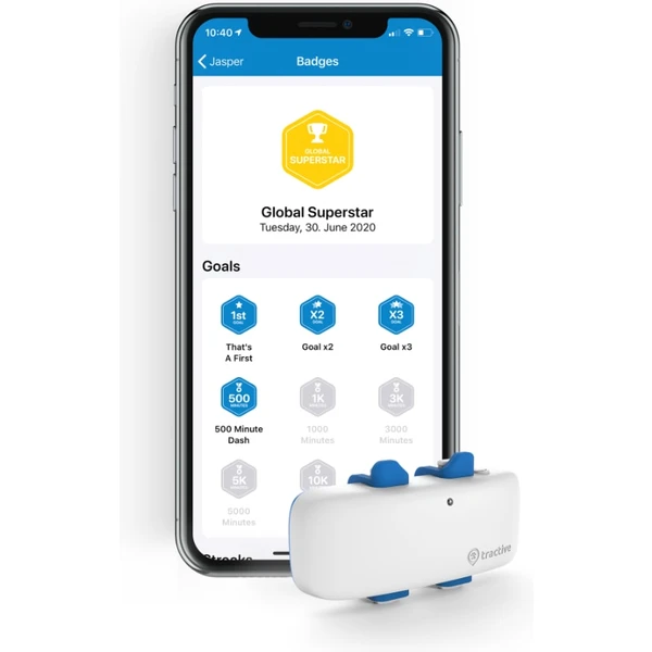 Tractive GPS DOG 4 tracker polohy a aktivity pre psov biely - GPS Moduly - Obrázok MVWK600301