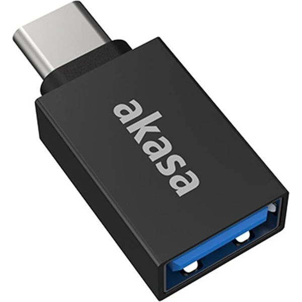Akasa USB-C/USB-A redukcia čierna 2ks - Káble a redukcie - Obrázok MW4X600301