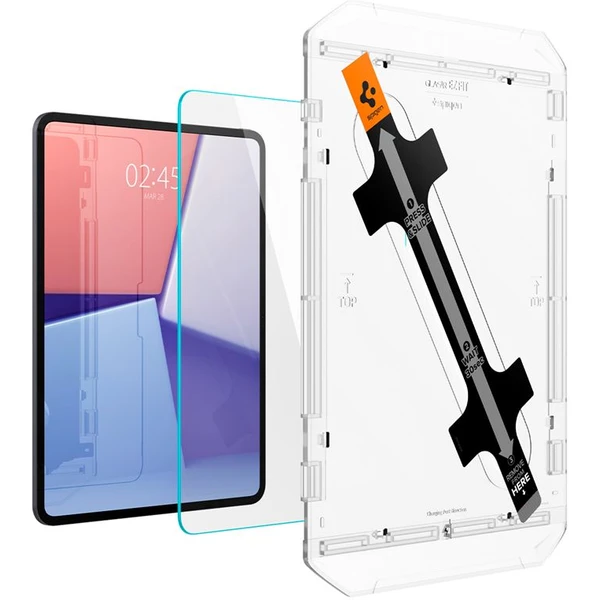 Spigen Glass tR EZ Fit tvrdené sklo iPad Pro 13" (2025) 1 pack - Ochranné fólie a sklo - Obrázok MW76000N01