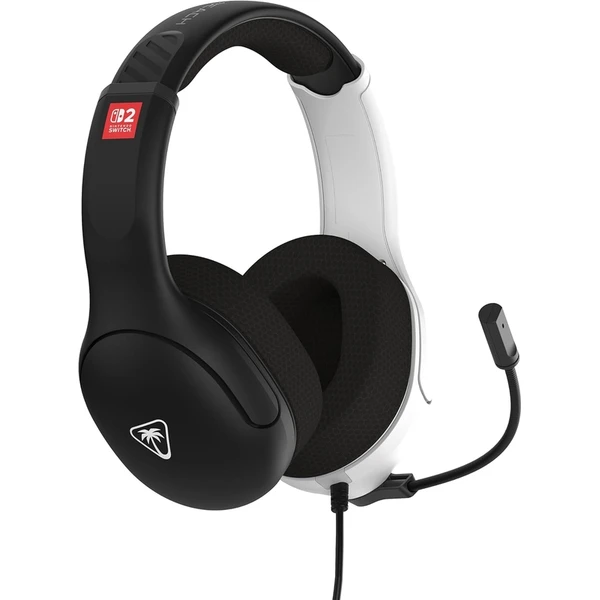 Turtle Beach Airlite Fit herné slúchadlá pre Nintendo Switch 2 čierno-biela - Slúchadlá - Obrázok MWJI000K01