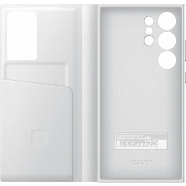 Samsung Smart View Wallet Case Galaxy S24 Ultra Biely - Puzdra - Obrázok MWR1000N01
