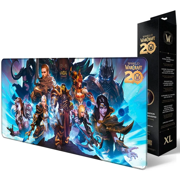 Herná podložka World of Warcraft 20th Anniversary XL - Podložky - Obrázok MWWF000K01