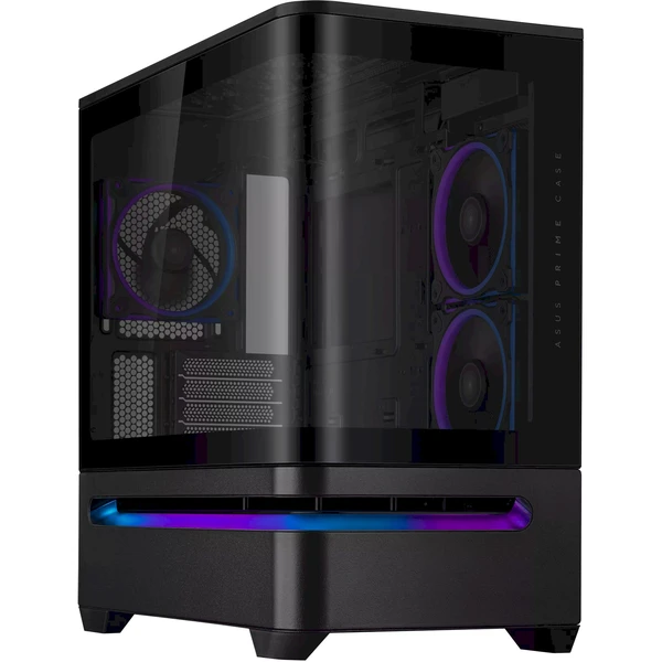 ASUS PRIME AP202 TG ARGB BLACK - Počítačové skrine - Hlavný obrázok
