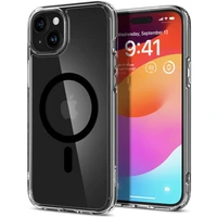 Spigen Ultra Hybrid MagFit kryt iPhone 15 čierny - Puzdra