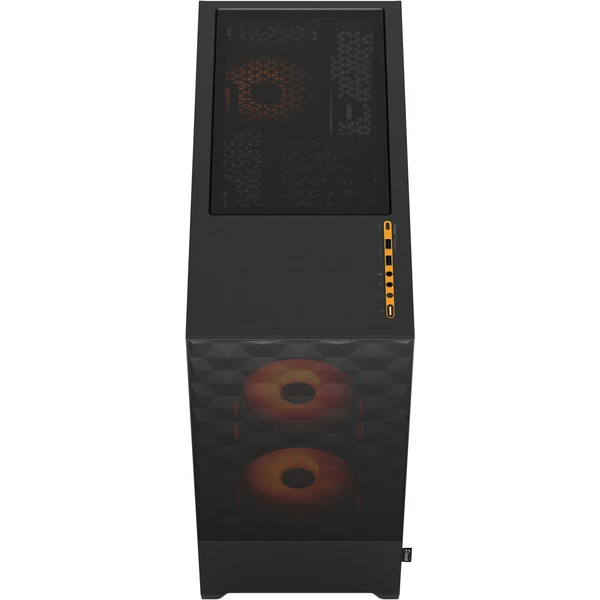 Fractal Design Pop Air RGB Orange Core TG Clear Tint - Počítačové skrine - Obrázok MY6A000601