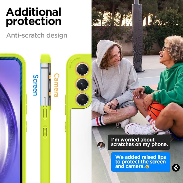 Spigen Ultra Hybrid kryt Samsung Galaxy A54 5G limetkový - Puzdra - Obrázok MYLN100501