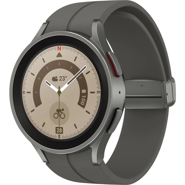 Samsung Galaxy Watch5 Pro 45mm Gray Titanum - Inteligentné hodinky - Hlavný obrázok