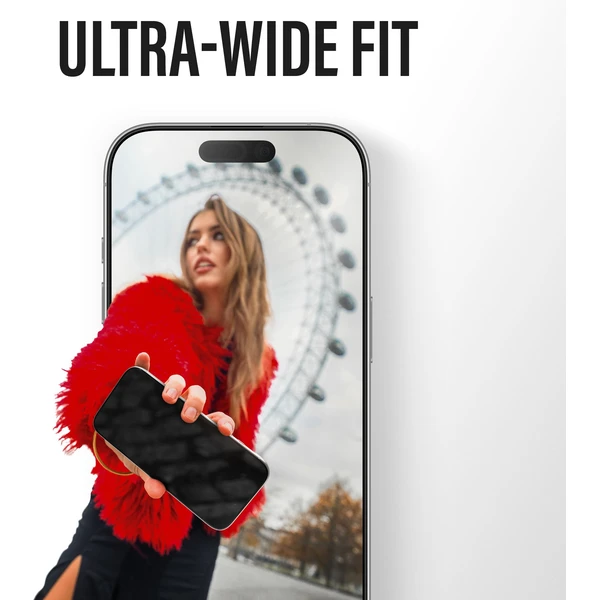 PanzerGlass® Privacy sklo Apple iPhone 17 Pro Max s inštalačným rámčekom - Ochranné fólie a sklo - Obrázok MZEH000K01