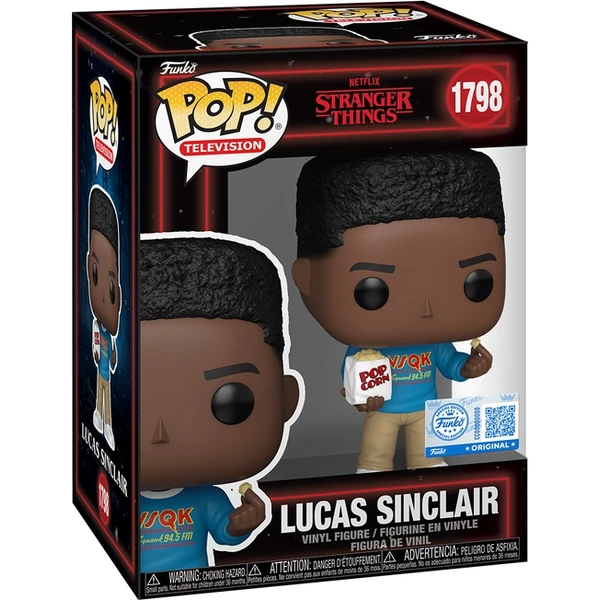 Funko POP! #1798 TV: Stranger Things S5 - Lucas Sinclair with Popcorn - Funko POP! - Hlavný obrázok