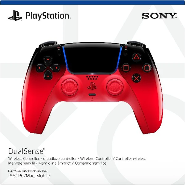 DualSense Wireless Controller Techno Red - Herné ovládače - Obrázok N03S000K01