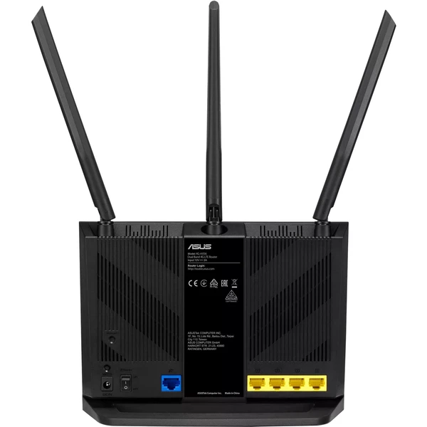 ASUS 4G-AX56 LTE Wi-Fi 6 router čierny - Wi-Fi routery - Obrázok N076000701