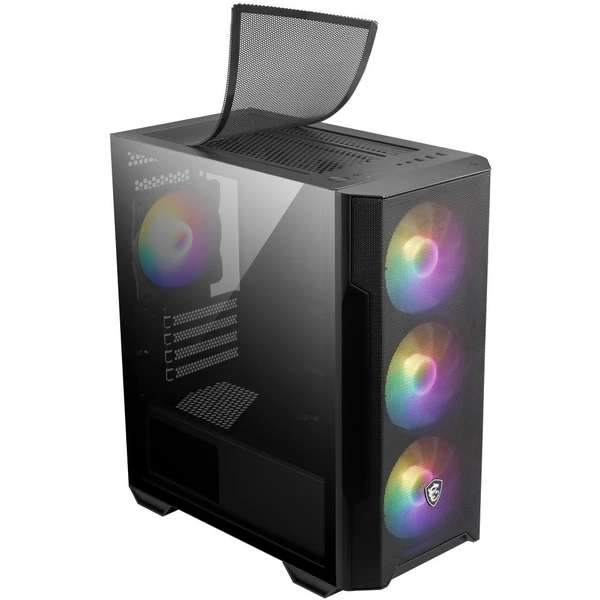 MSI MAG FORGE M100R čierna - Počítačové skrine - Obrázok N0C9000J01