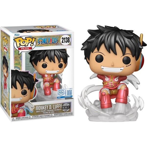 E-shop Funko POP! #2138 Animation Plus: One Piece - Luffy (Egghead)(Metallic)