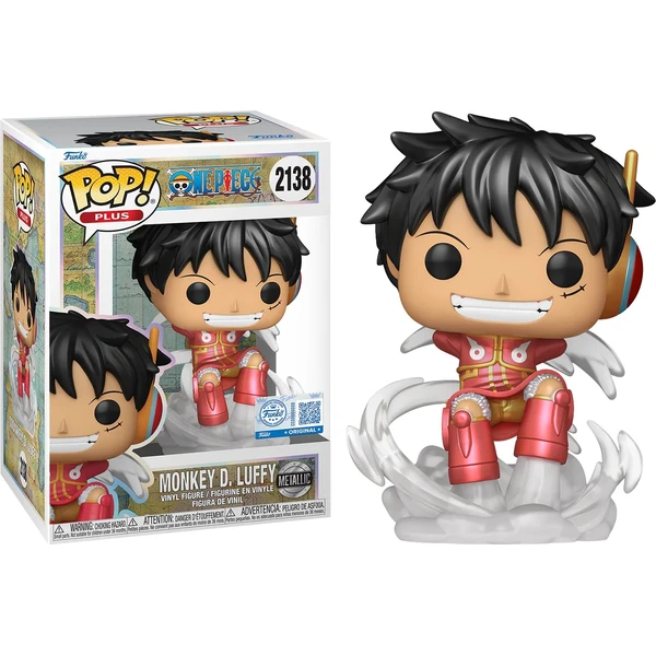 Funko POP! #2138 Animation Plus: One Piece - Luffy (Egghead)(Metallic) - Funko POP! - Hlavný obrázok