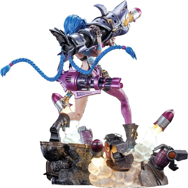 Soška PureArts League of Legends - Jinx & Vi 1/6 Scale Statue Bundle - Sochy a sošky - Obrázok N0Q7000J01