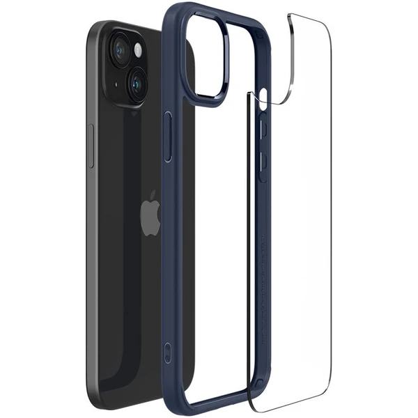 Spigen Ultra Hybrid kryt iPhone 15 modrý - Puzdra - Obrázok N0U8000601