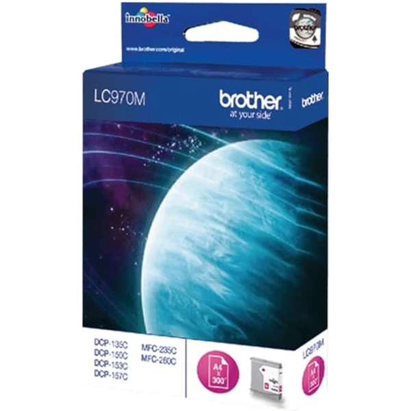 Brother LC970M atrament purpurový - Tonery - Hlavný obrázok
