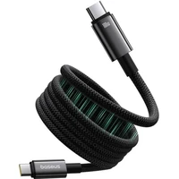 Baseus Tungsten Gold USB-C/USB-C magnetický napájací kábel 100W 1m čierny - Káble a redukcie