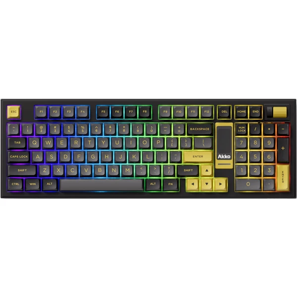Akko 5098B Plus Akko Piano Pro V3 herná klávesnica (US) čierno zlatá - Klávesnice - Hlavný obrázok
