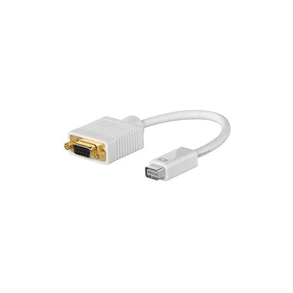 PremiumCord Mini DVI/VGA redukcia biela - Káble a redukcie - Hlavný obrázok