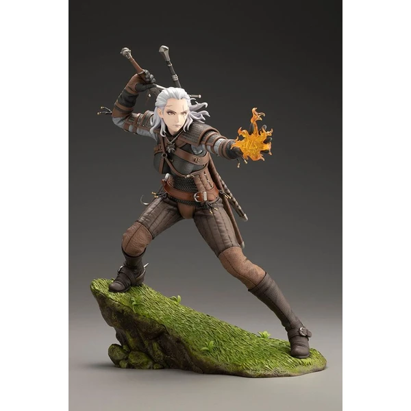 Soška Kotobukiya The Witcher - 1/7 Geralt (Bishoujo) 23 cm - Sochy a sošky - Obrázok N1T7000L01