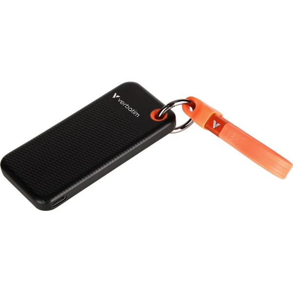 Verbatim Pocket SSD 2TB USB-C čierna/oranžová - SSD - Hlavný obrázok