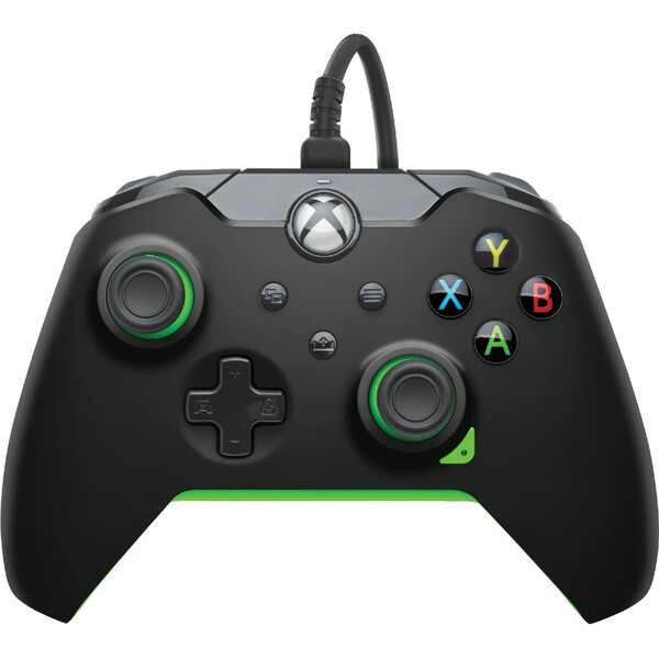 PDP drôtový ovládač Neon Black (Xbox/PC)