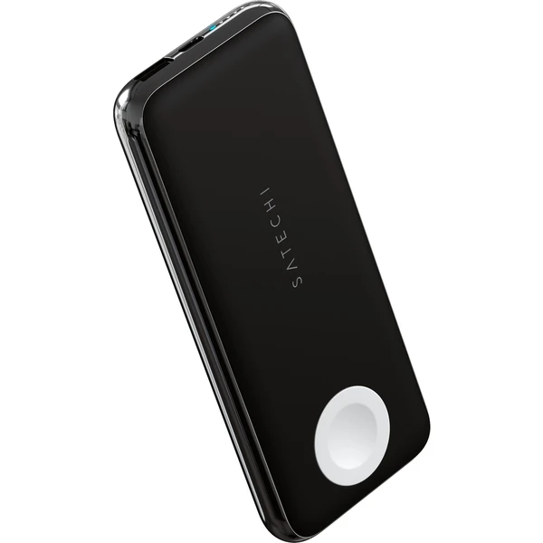 Satechi Quatro bezdrôtová powerbanka 10 000 mAh vesmírne šedá  - Powerbanky - Obrázok N2BT000501