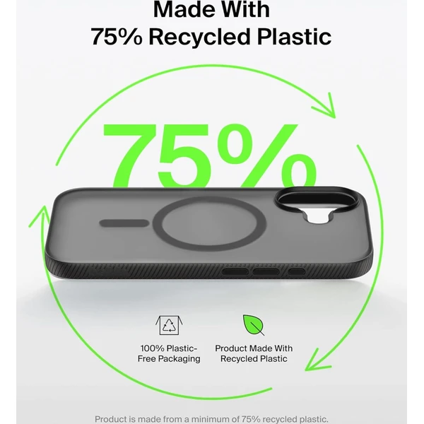 Belkin SheerForce Grip MagSafe kryt iPhone 17 ružový - Puzdra - Obrázok N2CN000K01