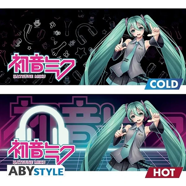 Hrnček s meniacim sa motívom Abysse Corp Hatsune Miku 460 ml - Hrnčeky - Obrázok N2EF000L01