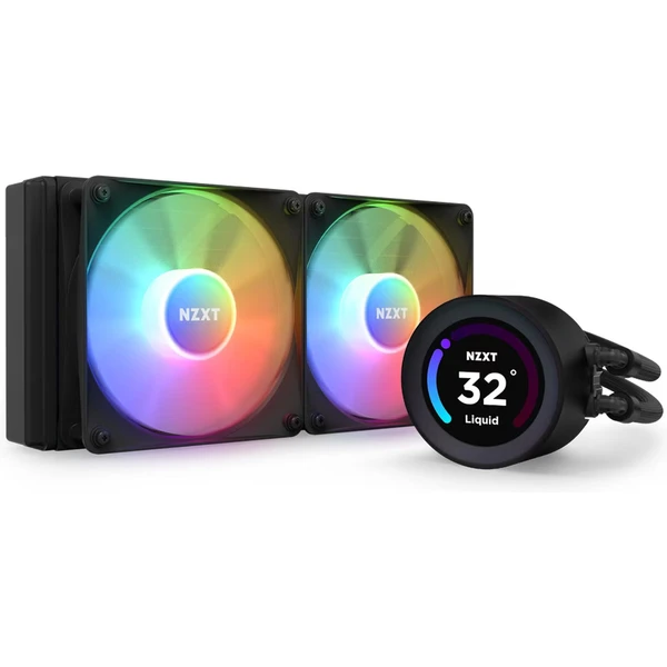 NZXT Kraken 240 ELITE RGB čierny - Chladiče - Hlavný obrázok