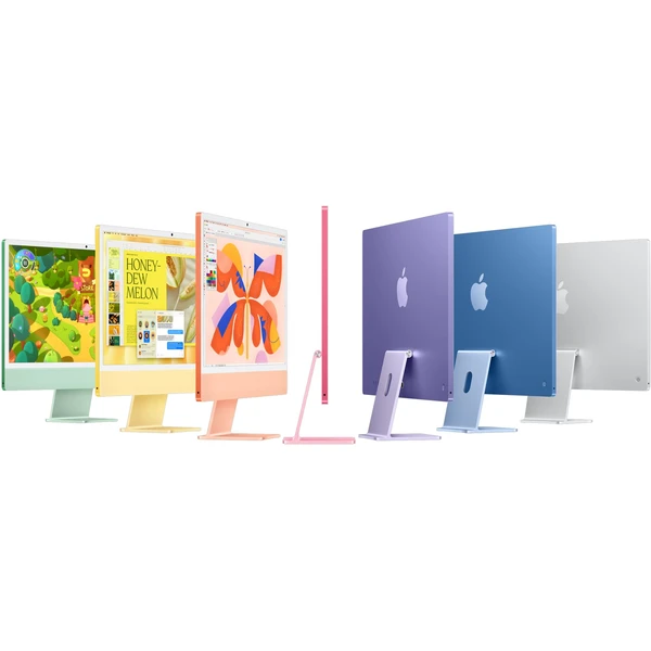 Apple iMac 24" M4 (2024) 10CPU/10GPU/16GB/256GB modrý - All-in-one - Obrázok N2UA000L01