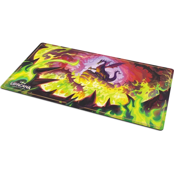 Disney Lorcana: Winterspell - Playmat Dragon Fire hracia podložka - Disney Lorcana TCG - Hlavný obrázok