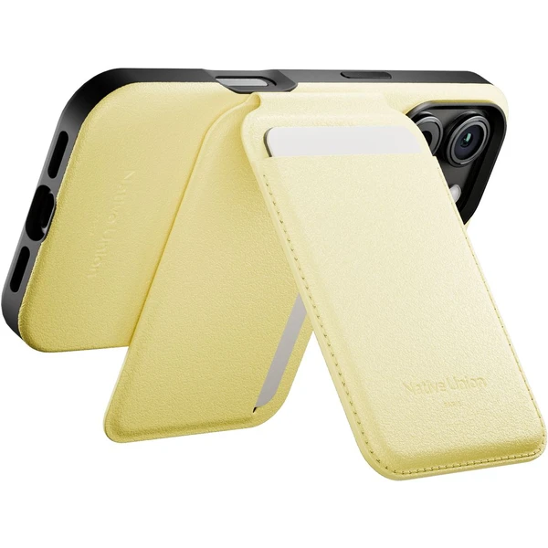 Native Union Active Wallet Stand MagSafe peňaženka žltá - Peňaženky - Obrázok N31A000P01